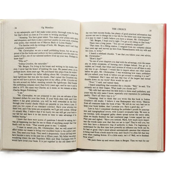 The Choice: A surprising new message of Hope by Og Mandino - Picture 5 of 7